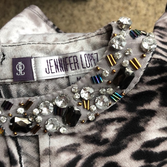 Jennifer Lopez jewel necked tank - Picture 5 of 5